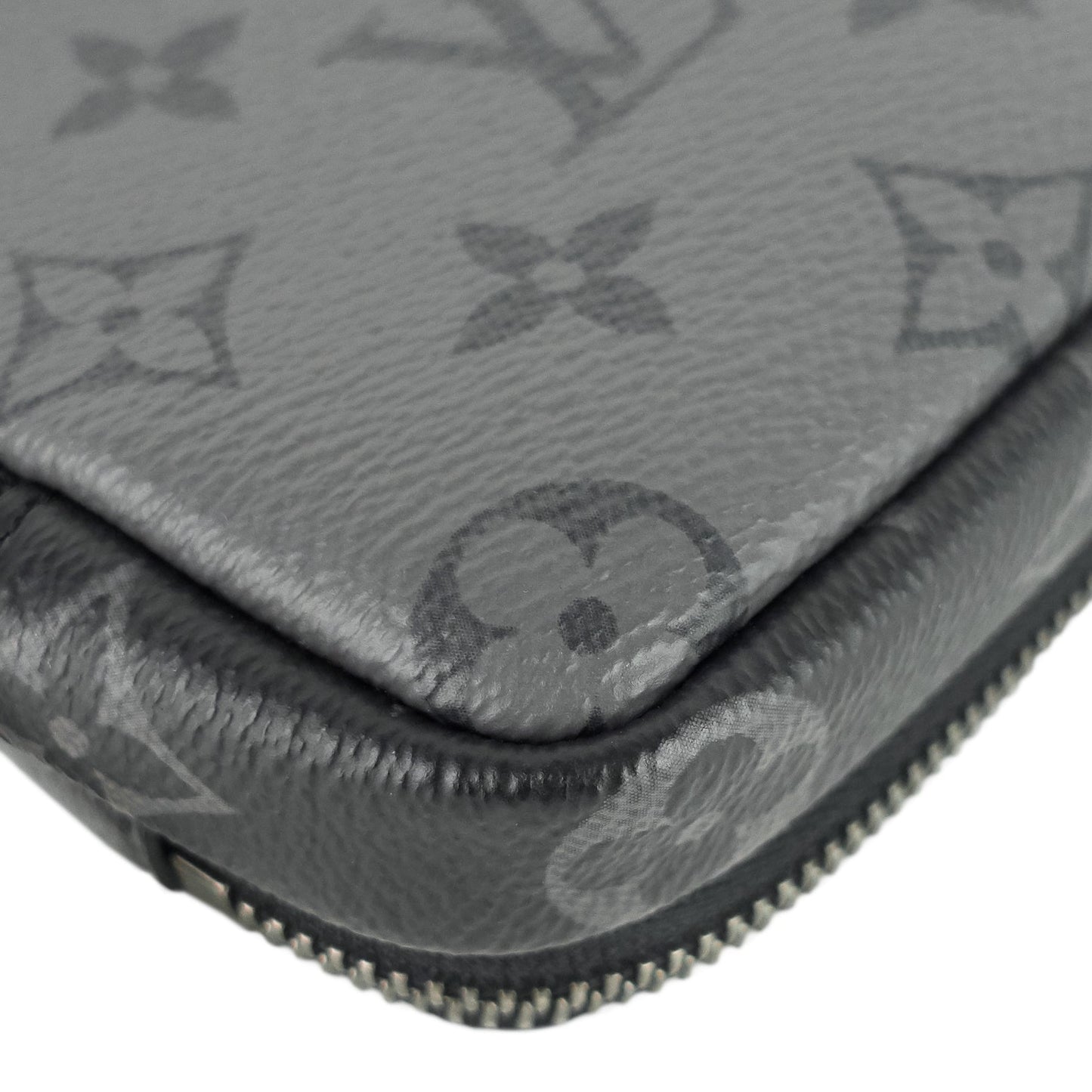 Louis Vuitton  Double Phone Eclipse Reverse Canvas Pouch