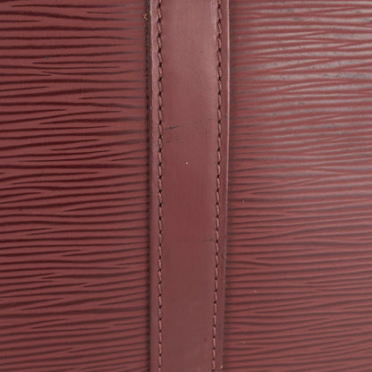 Louis Vuitton  Porte-Documents Voyage Burgundy Epi Leather Briefcase Bag