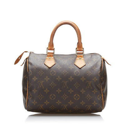 Louis Vuitton  Monogram Speedy 25 Brown