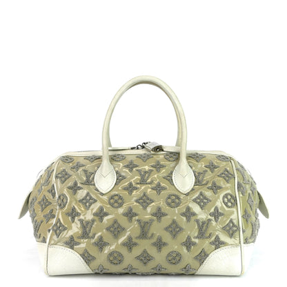 Louis Vuitton  Monogram Bouclettes Speedy Round Bag