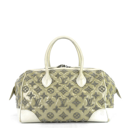 Louis Vuitton  Monogram Bouclettes Speedy Round Bag