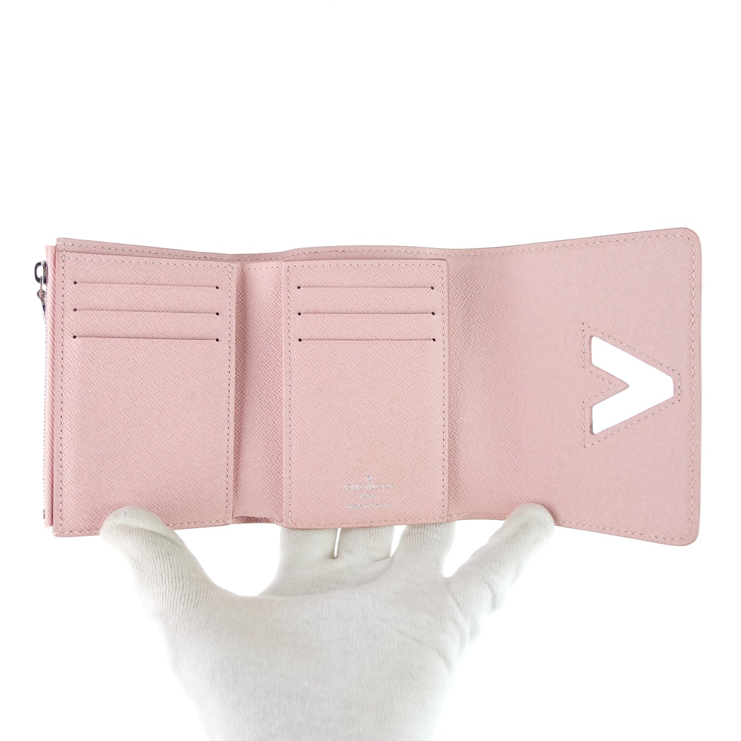 Louis Vuitton  Twist Pink Epi Leather Compact Wallet