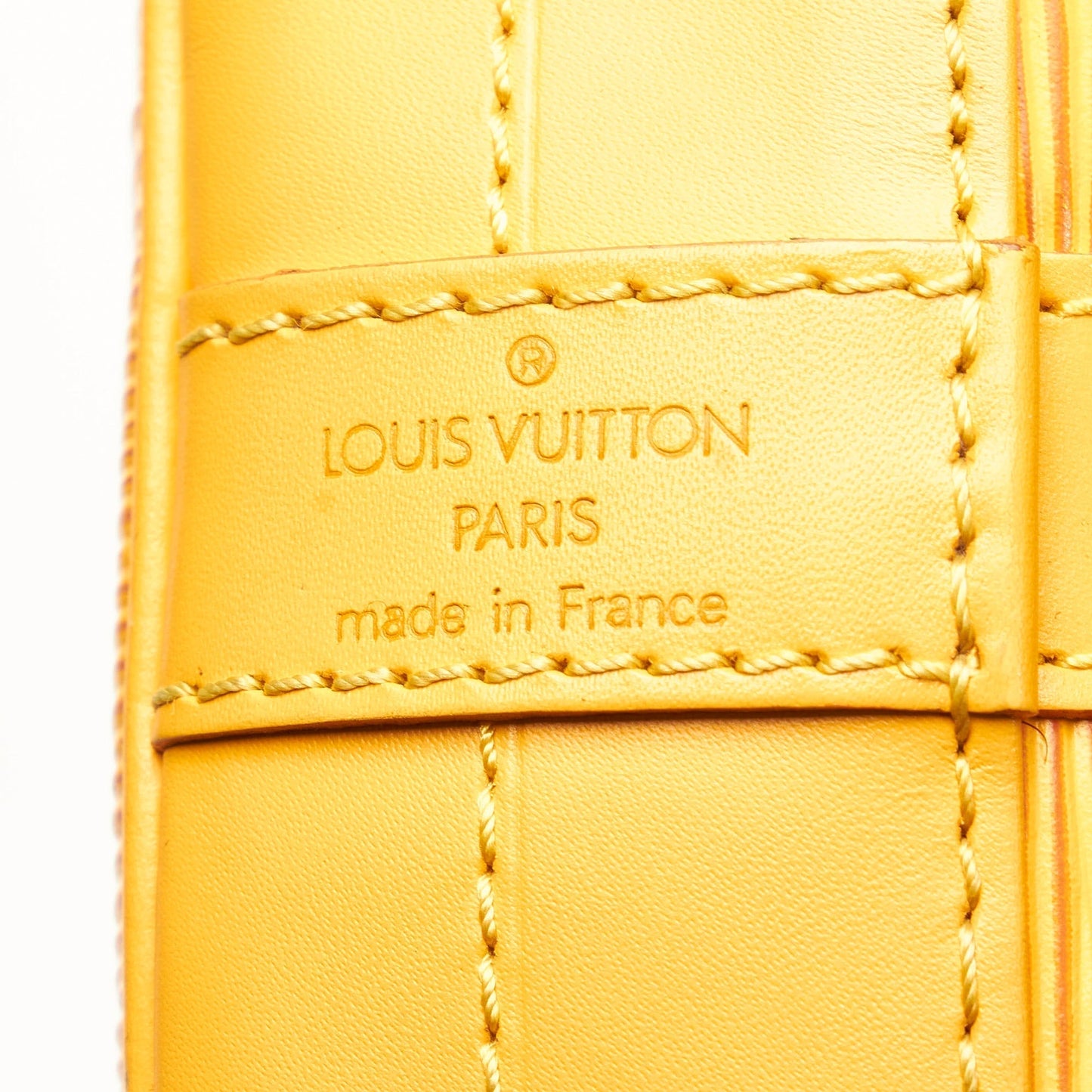 Louis Vuitton  Epi Noe Yellow