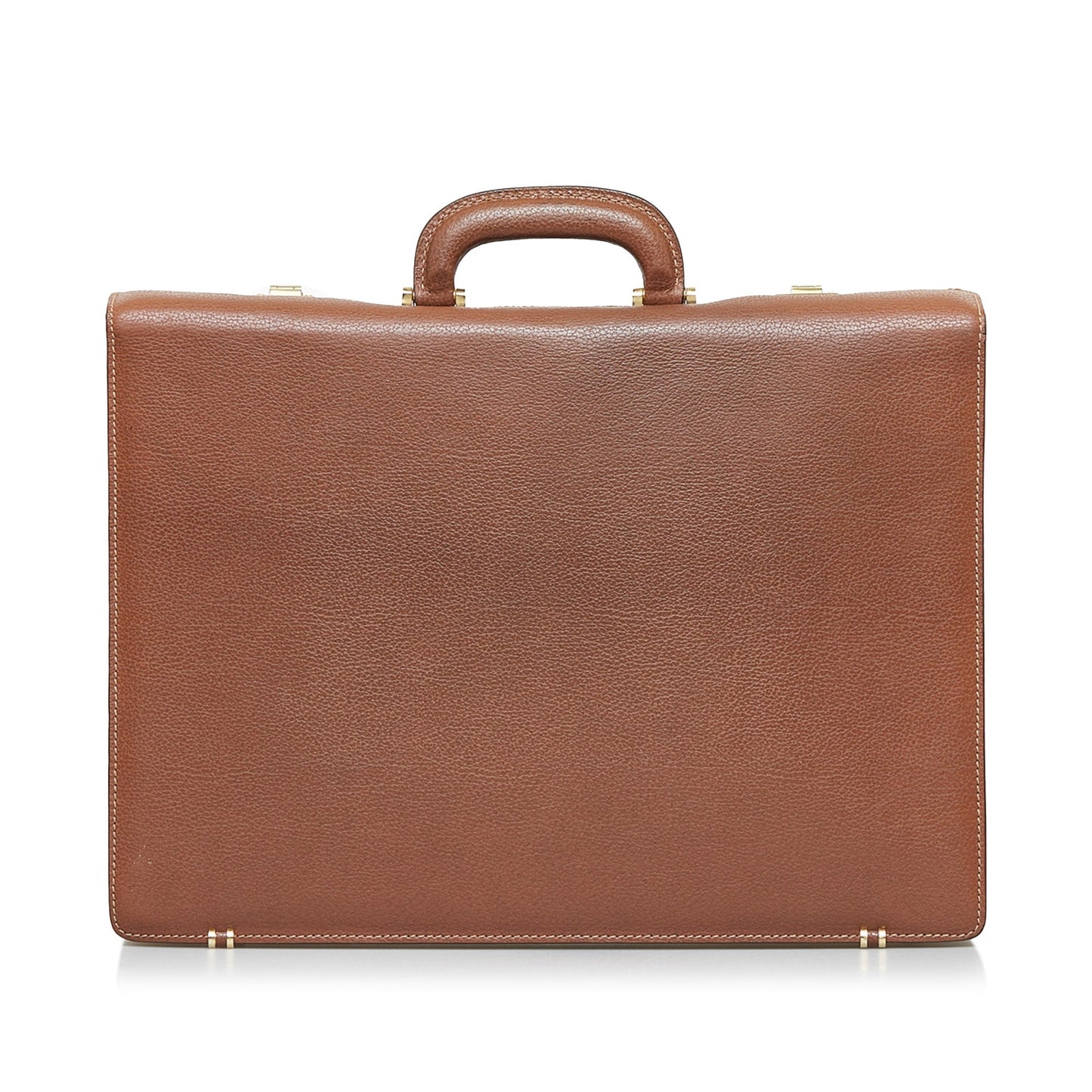 Gucci Briefcase Brown Leather