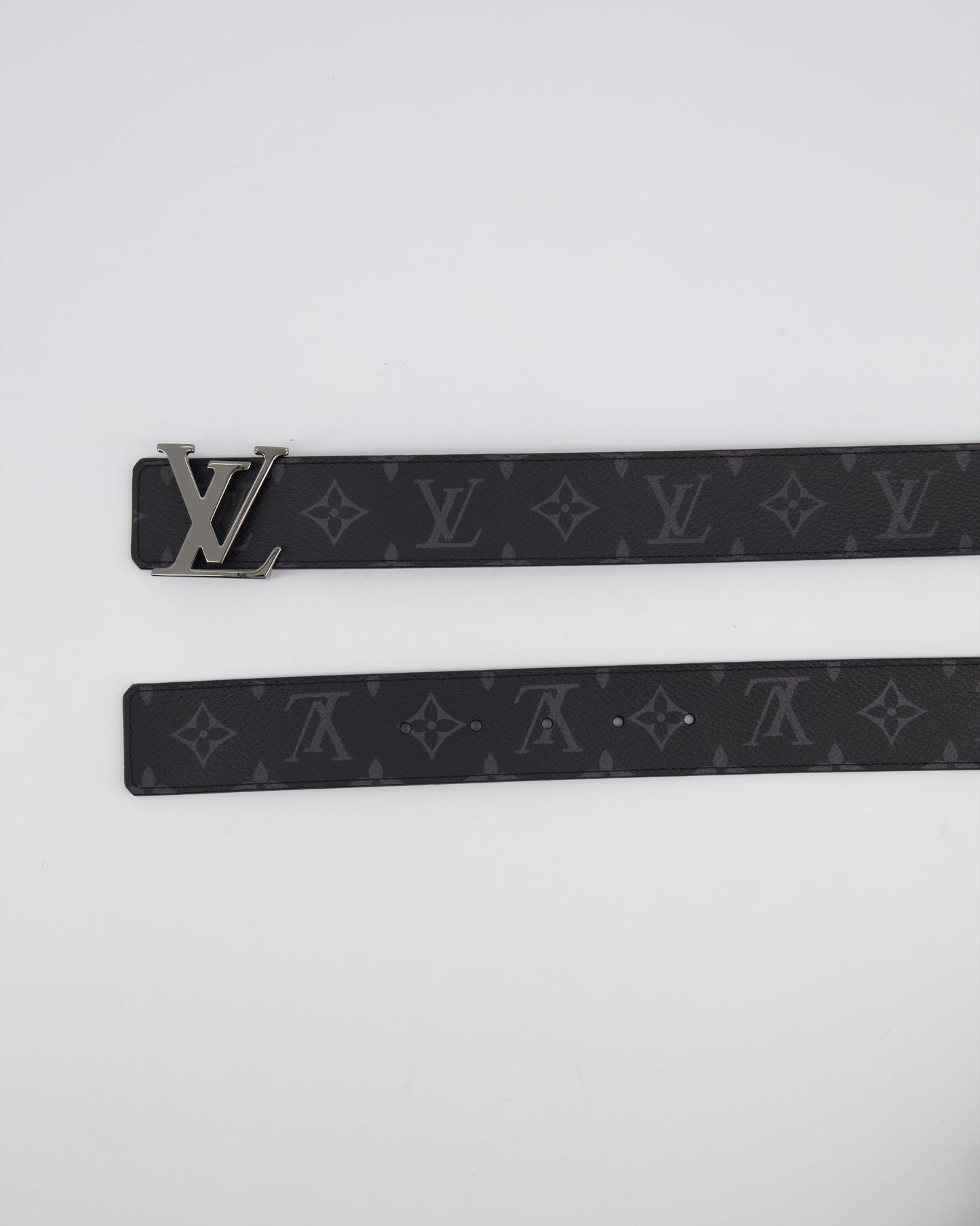 Louis Vuitton Menswear Black Monogram Belt Size 90cm