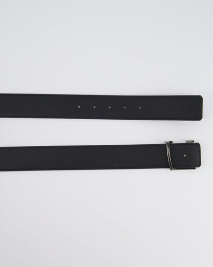 Louis Vuitton Menswear Black Monogram Belt Size 90cm