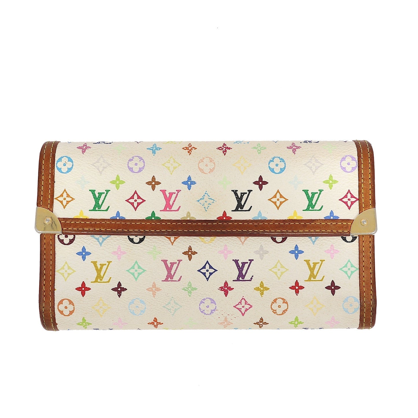 Louis Vuitton  Wallet in White Canvas