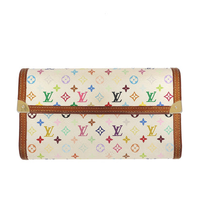 Louis Vuitton  Wallet in White Canvas