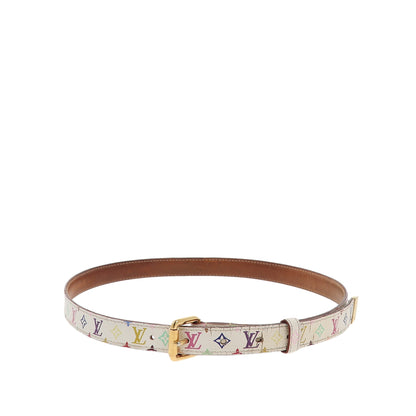 Louis Vuitton  Belt in Multicolor Canvas