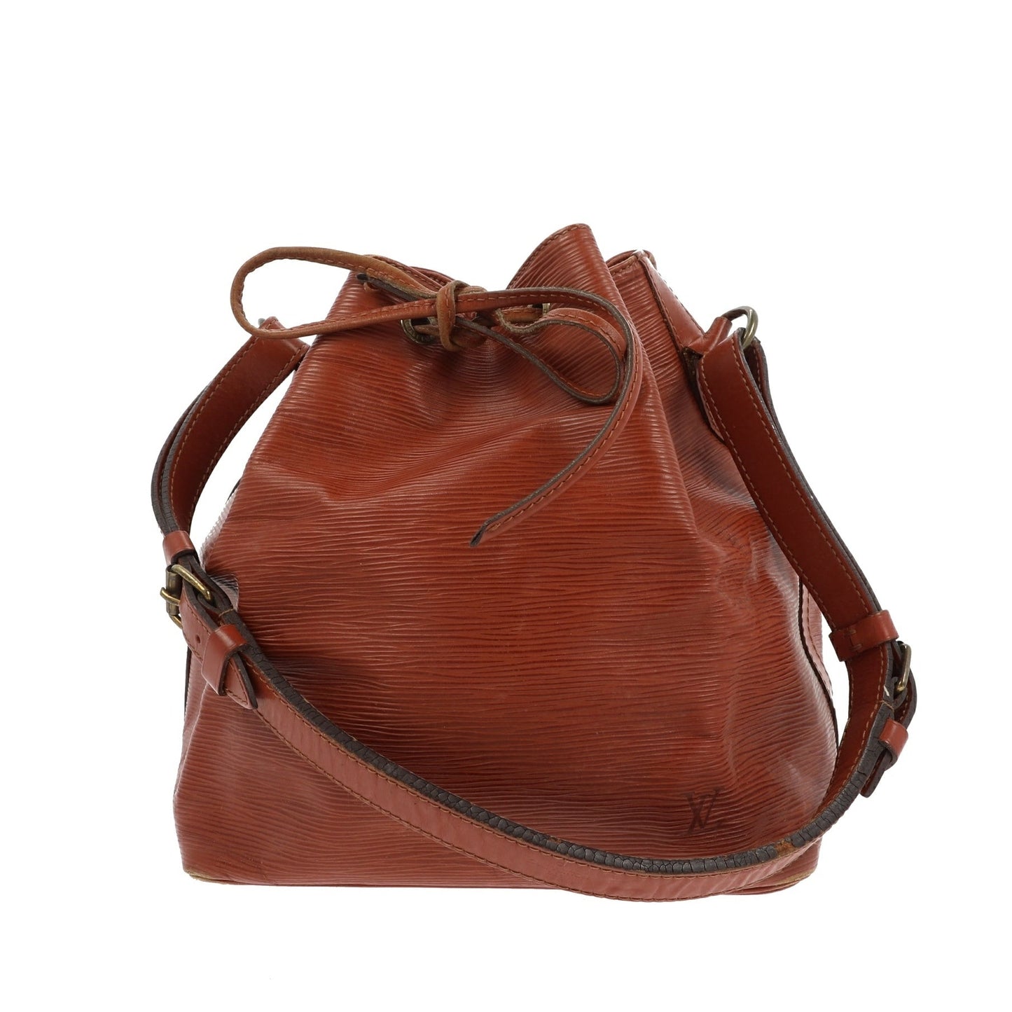 Louis Vuitton  Noe Shoulder Bag in Brown Leather