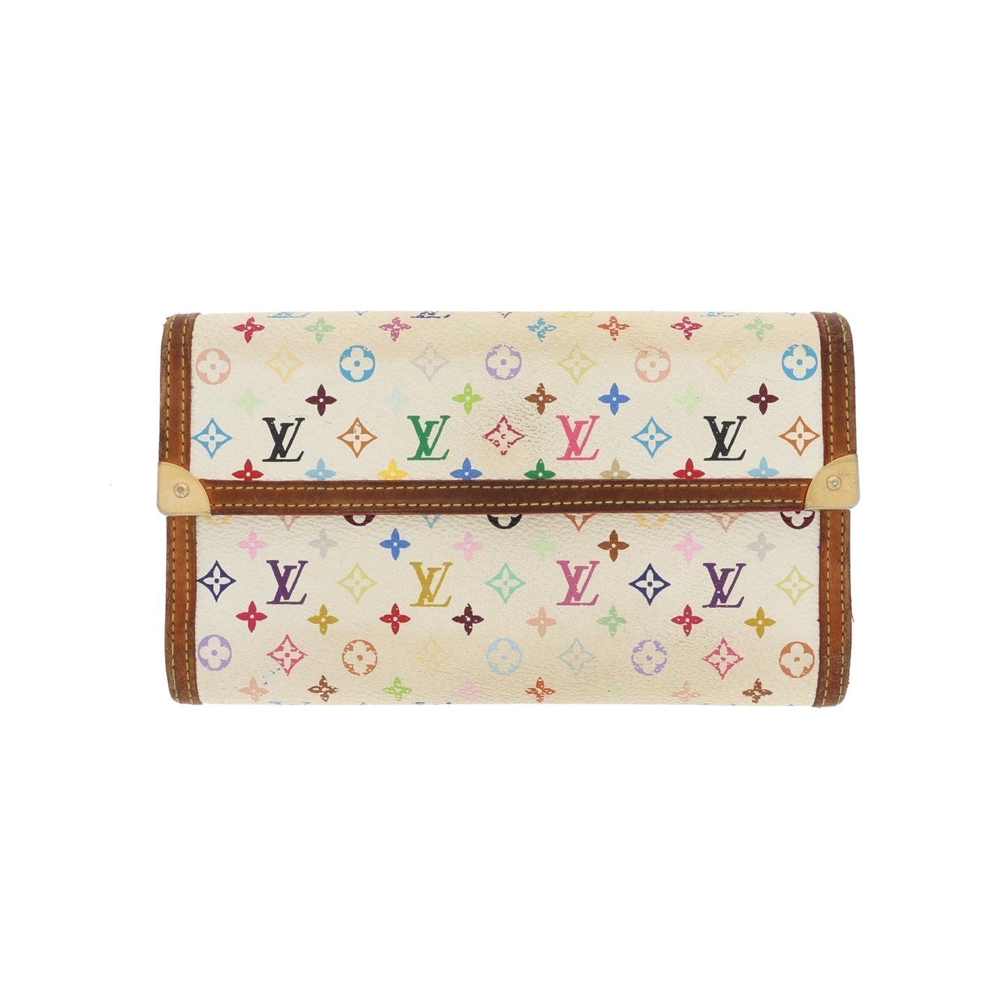 Louis Vuitton  Wallet in White Canvas