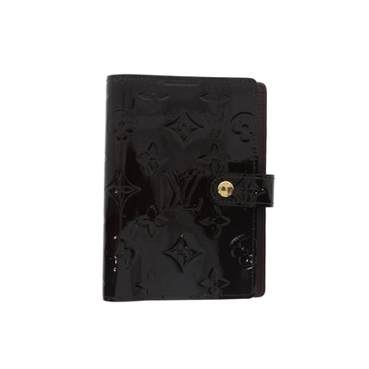 Louis Vuitton  Agenda Cover in Brown Patent