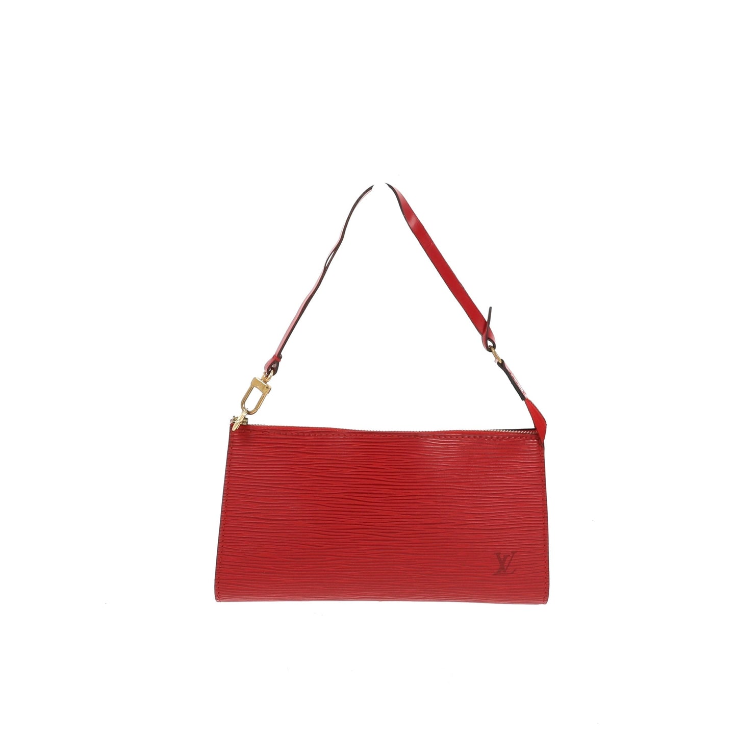 Louis Vuitton  Pochette Accessoire Bag in Red Epi leather