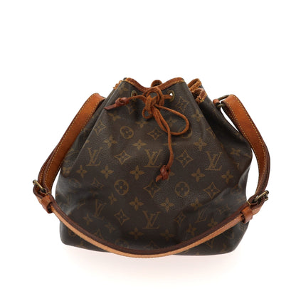 Louis Vuitton  Noe Shoulder Bag in Brown Canvas