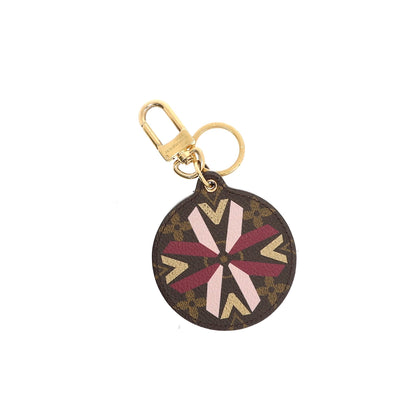 Louis Vuitton  Keychain in Brown Canvas