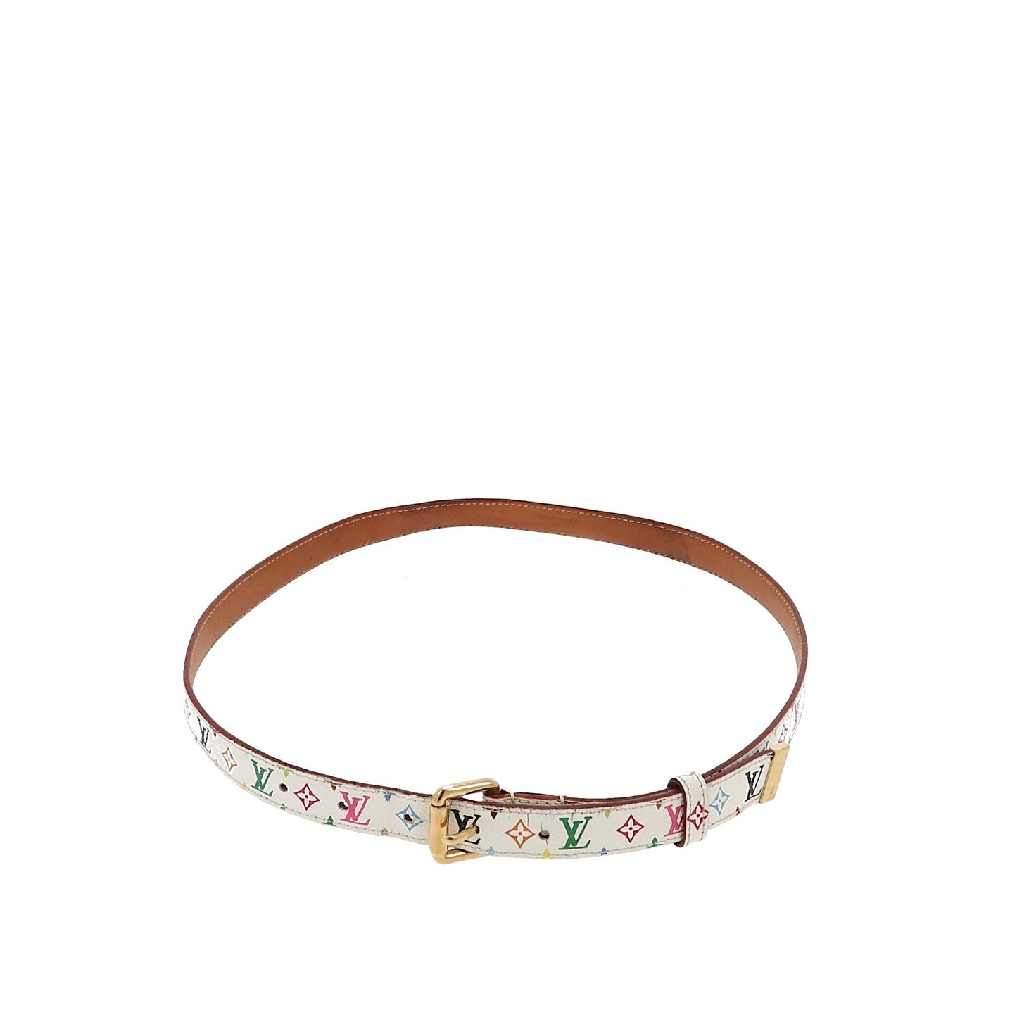 Louis Vuitton  Belt in Multicolor Leather