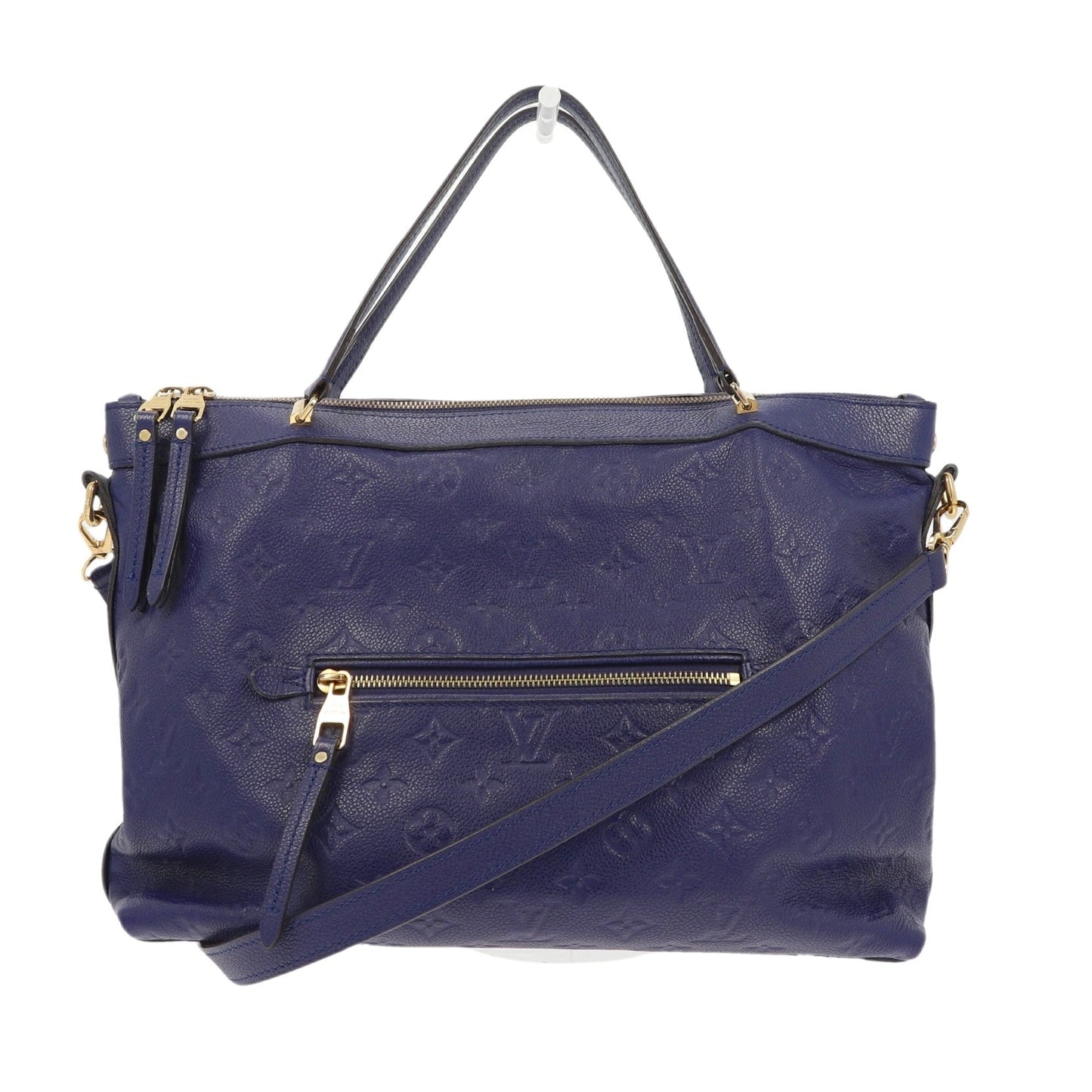 Louis Vuitton  Bastille Shoulder Bag in Blue Leather