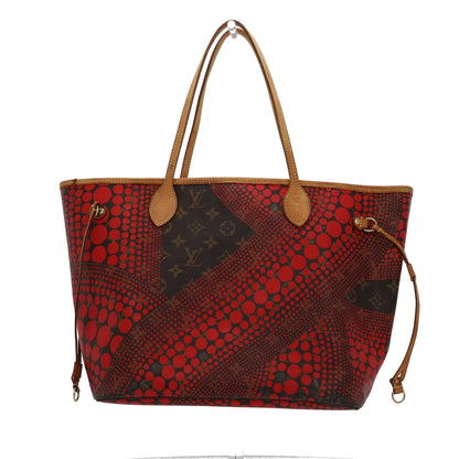 Louis Vuitton  Limited Edition Rouge Yayoi Kusama Monogram Waves Neverfull MM Bag