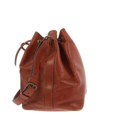 Louis Vuitton  Noe Shoulder Bag in Brown Leather