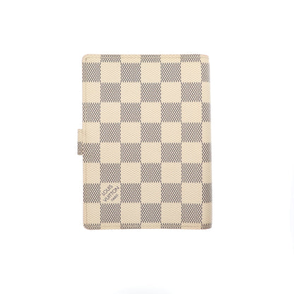 Louis Vuitton  Agenda Cover in White Canvas