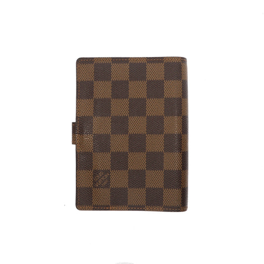 Louis Vuitton  Agenda Cover in Brown Canvas