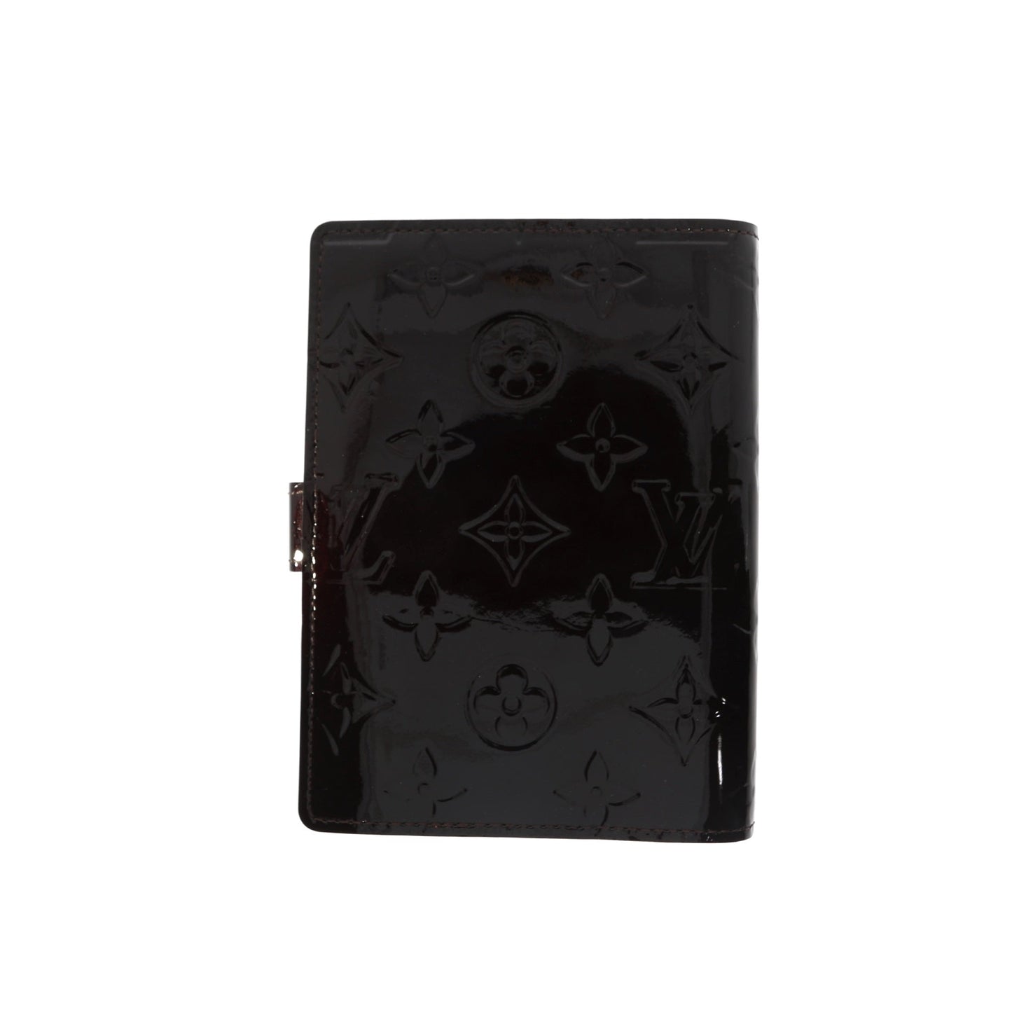 Louis Vuitton  Agenda Cover in Brown Patent