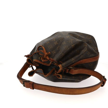 Louis Vuitton  Noe Shoulder Bag in Brown Canvas