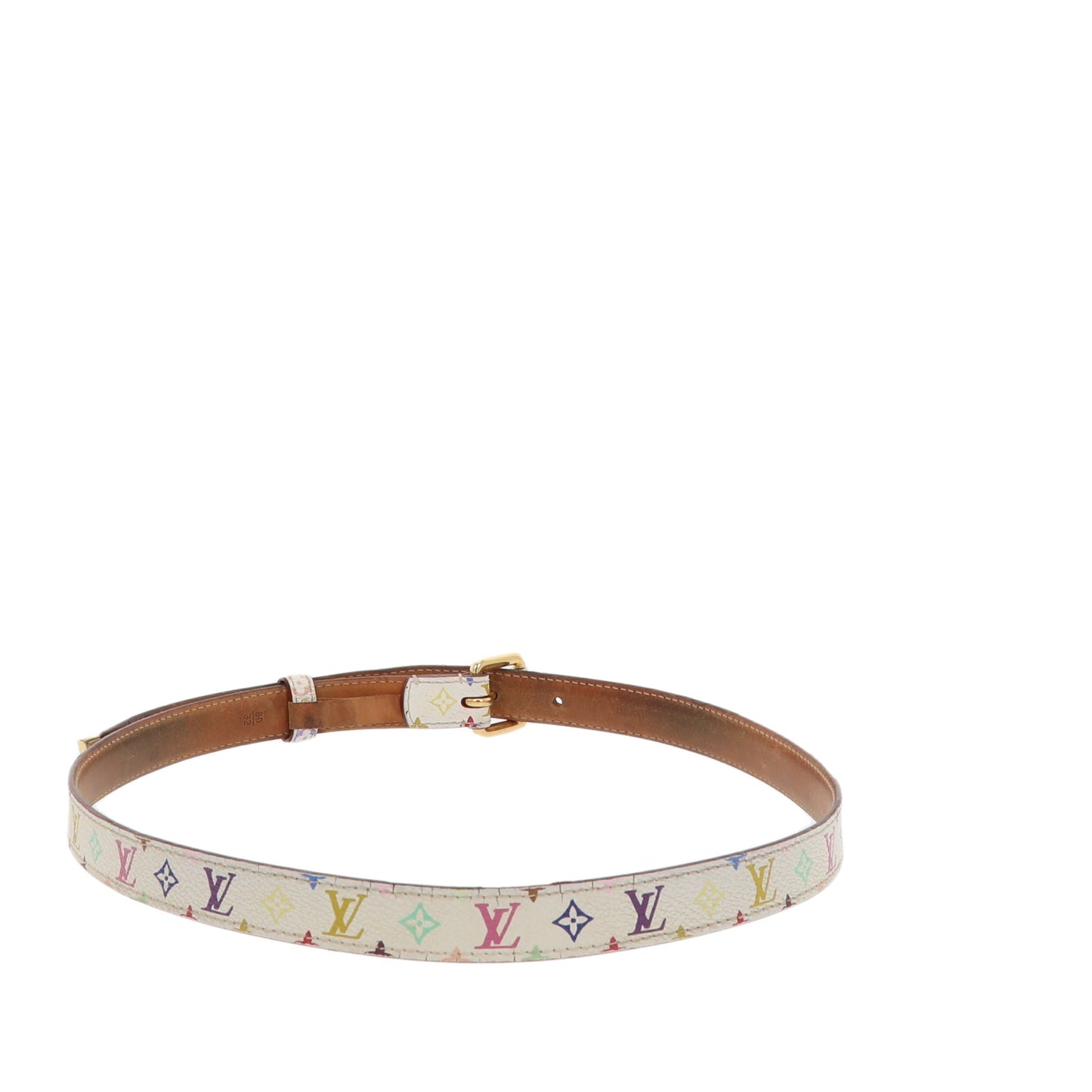 Louis Vuitton  Belt in Multicolor Canvas