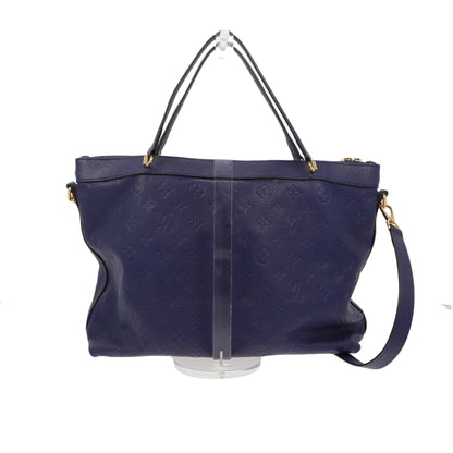 Louis Vuitton  Bastille Shoulder Bag in Blue Leather