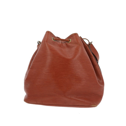 Louis Vuitton  Noe Shoulder Bag in Brown Leather