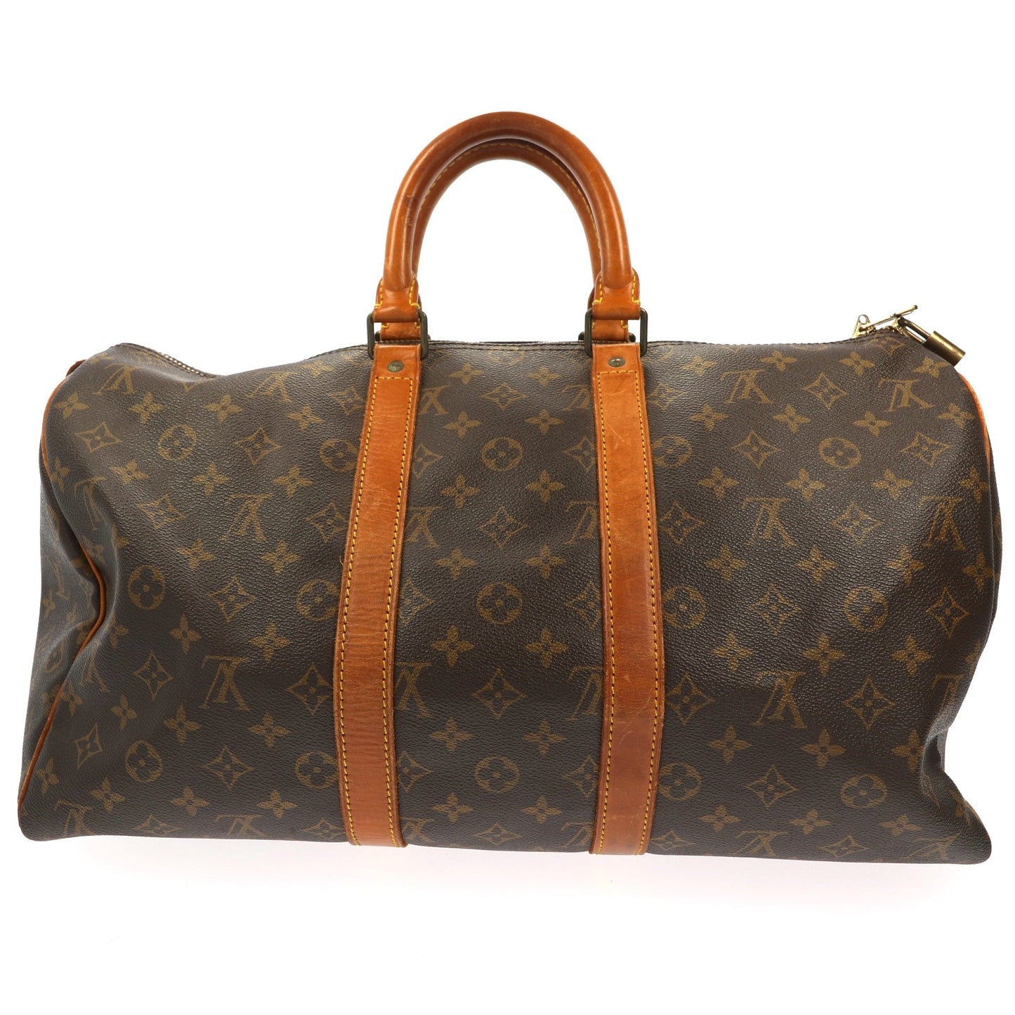 Louis Vuitton  Keepall Travel Bag in Brown Canvas