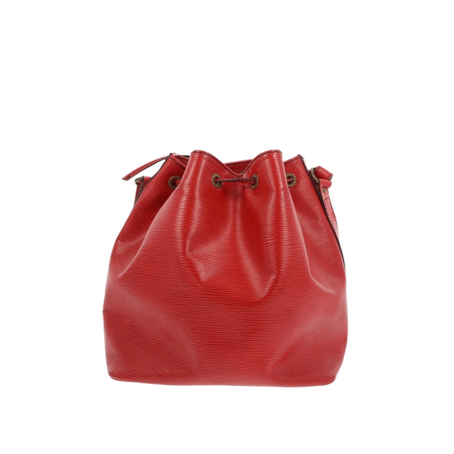 Louis Vuitton  Noe Shoulder Bag in Red Leather