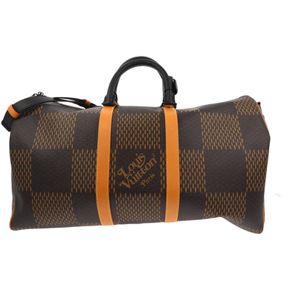 Louis Vuitton  X NIGO Limited Edition x Nigo Keepall 50 Bandouliere Travel Bag