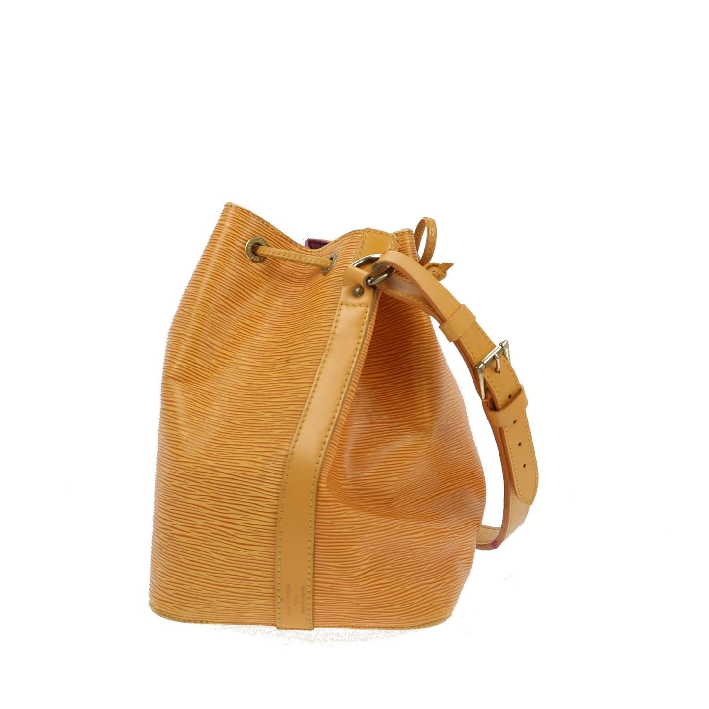 Louis Vuitton  Noe Shoulder Bag in Yellow Leather