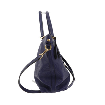 Louis Vuitton  Bastille Shoulder Bag in Blue Leather