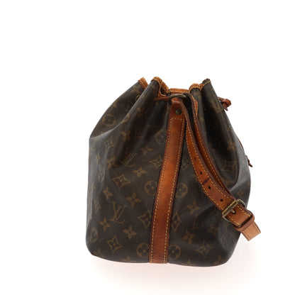 Louis Vuitton  Noe Shoulder Bag in Brown Canvas