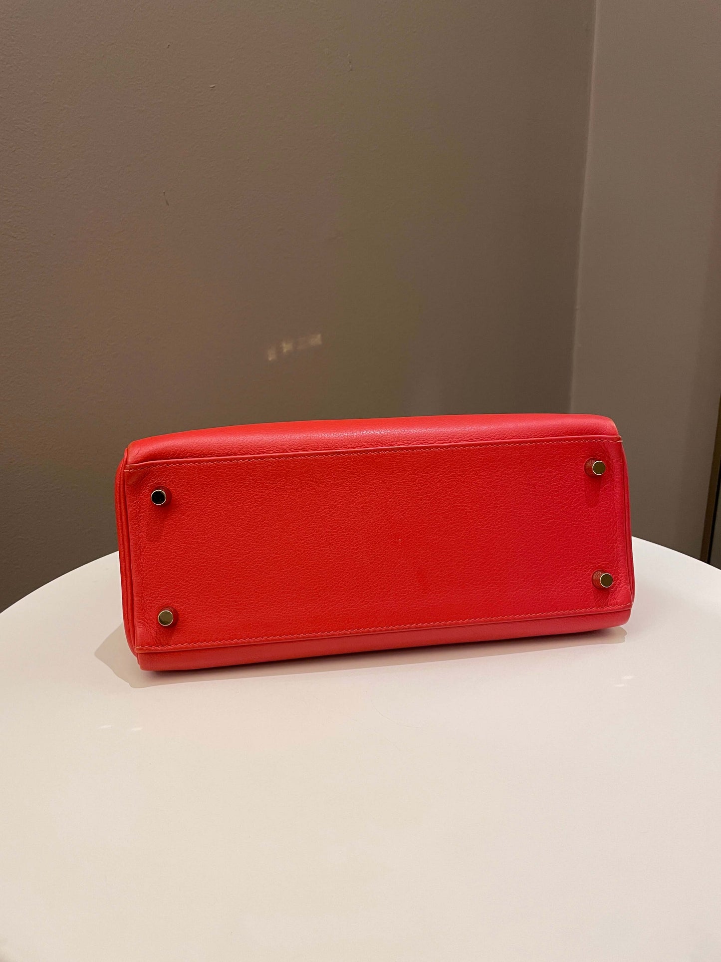 Hermes Kelly 28 Rouge Tomato Evercolor