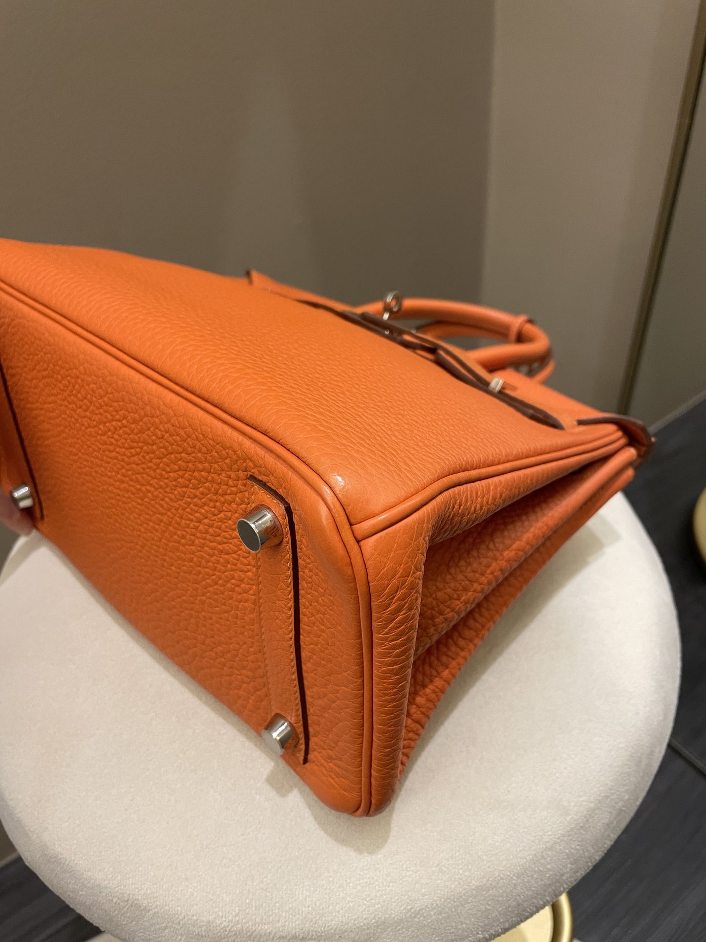 Hermes Birkin 25 Orange Togo