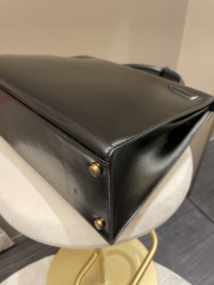 Hermes Kelly Sellier 32 Black Box