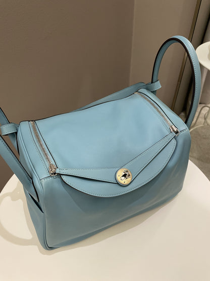 Hermes Lindy 30 Blue Saint Swift