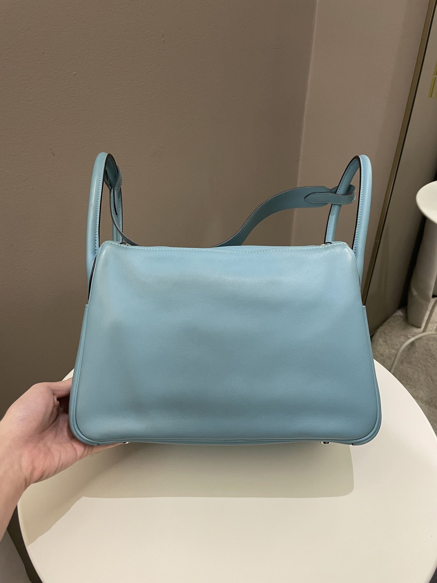 Hermes Lindy 30 Blue Saint Swift