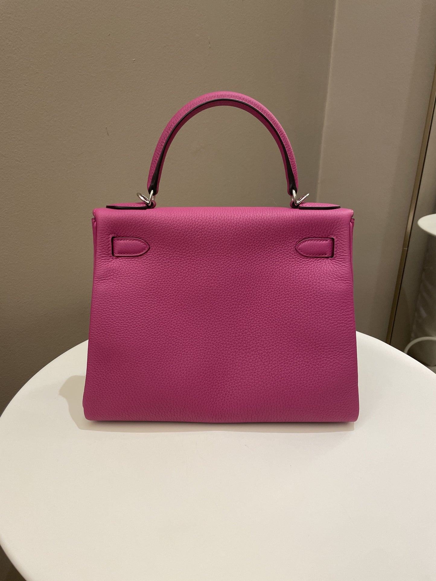 Hermes Kelly 28 Rose Pourpre Clemence