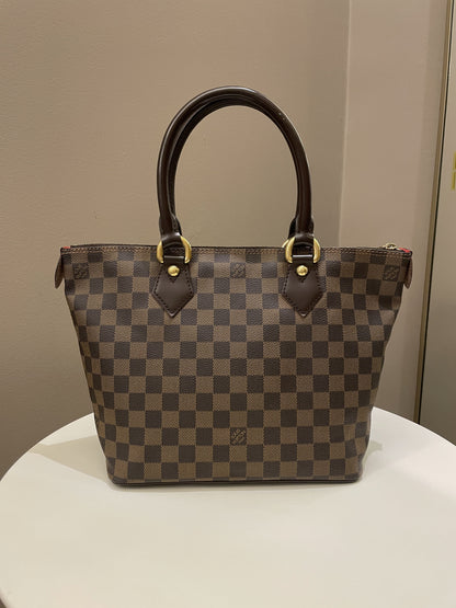 Louis Vuitton Saleya Shoulder Bag Damier Ebene