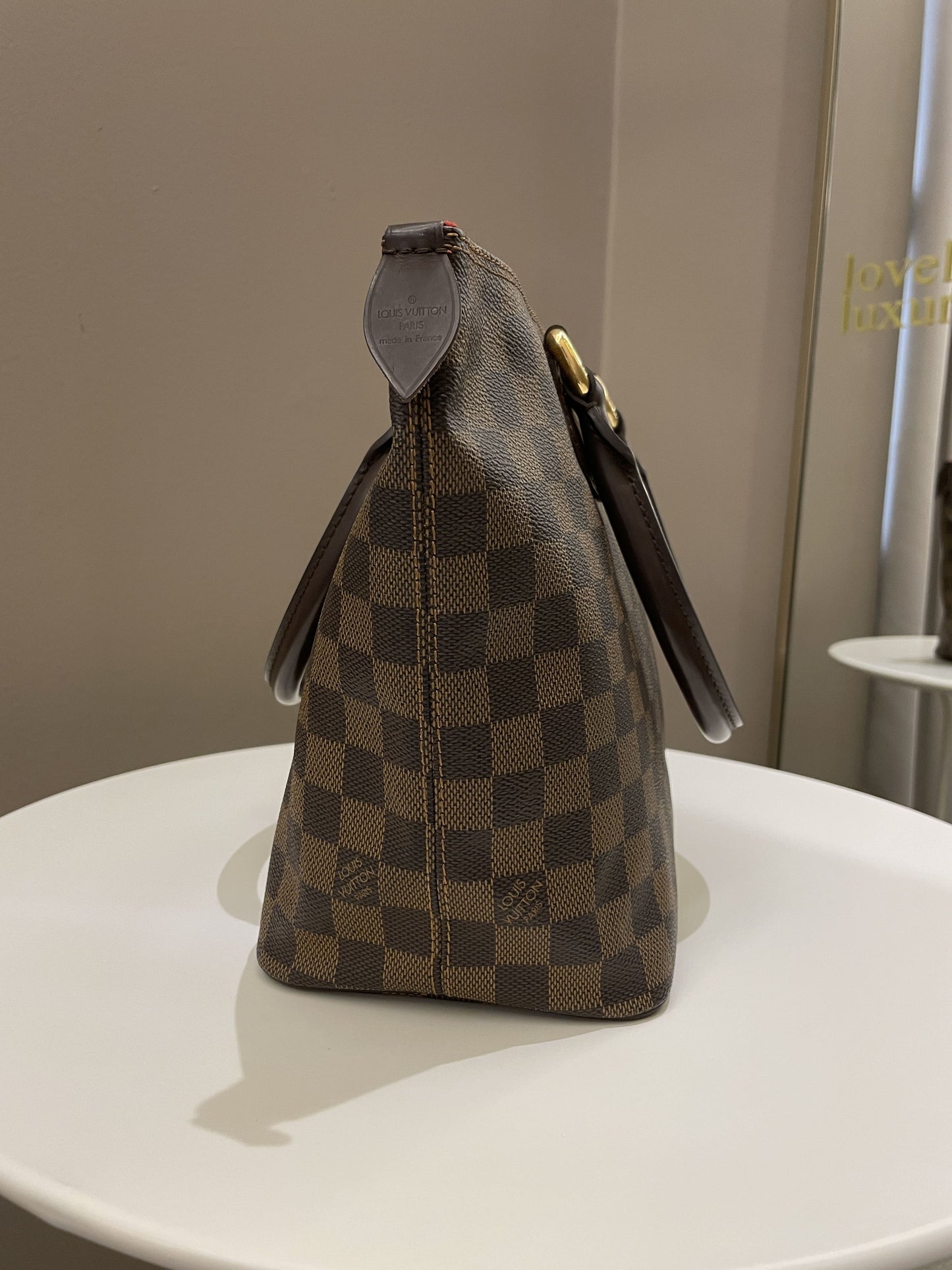 Louis Vuitton Saleya Shoulder Bag Damier Ebene