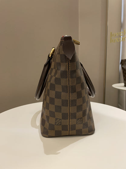 Louis Vuitton Saleya Shoulder Bag Damier Ebene