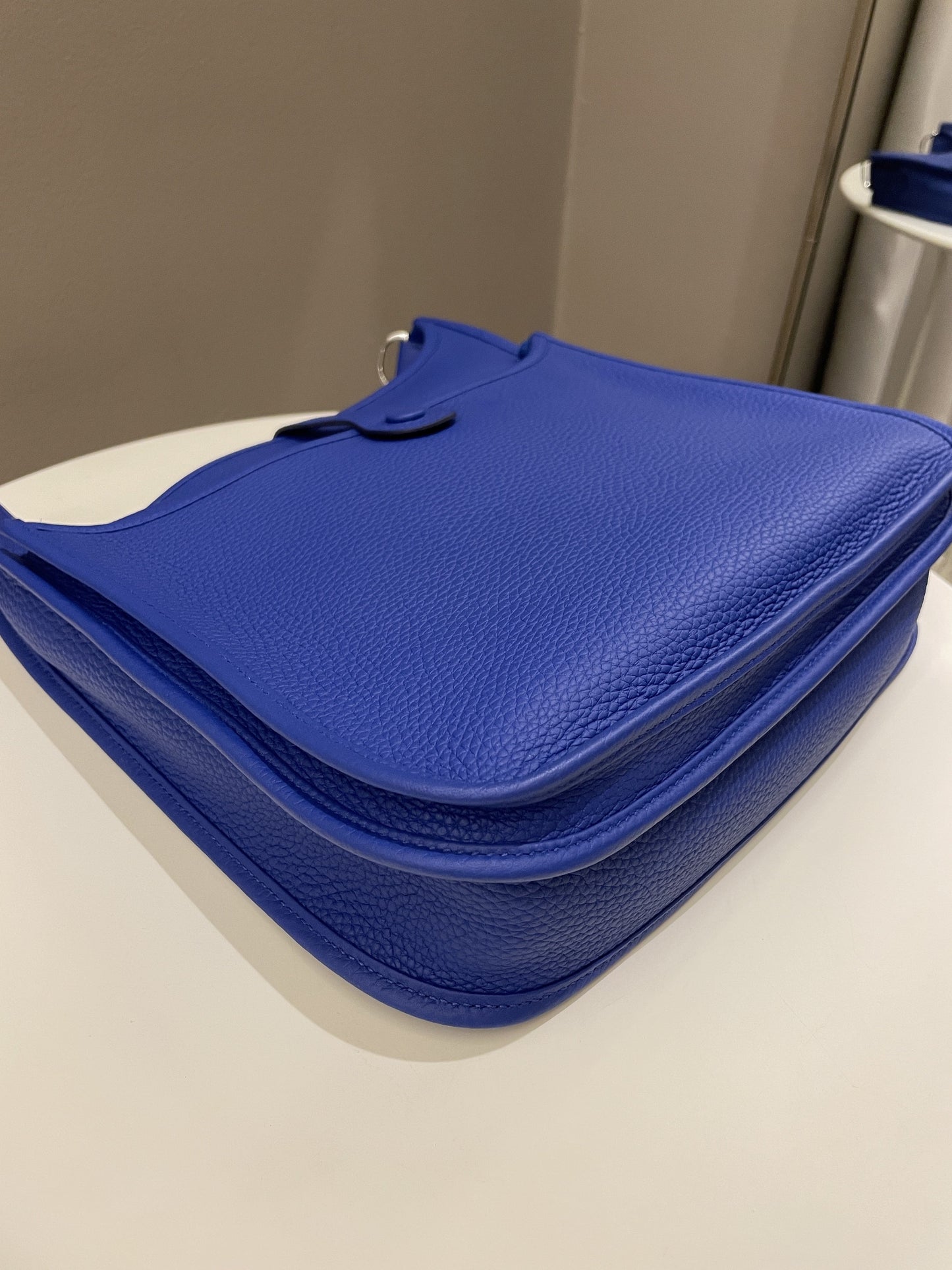 Hermes Evelyne 29 PM Royal Blue Clemence