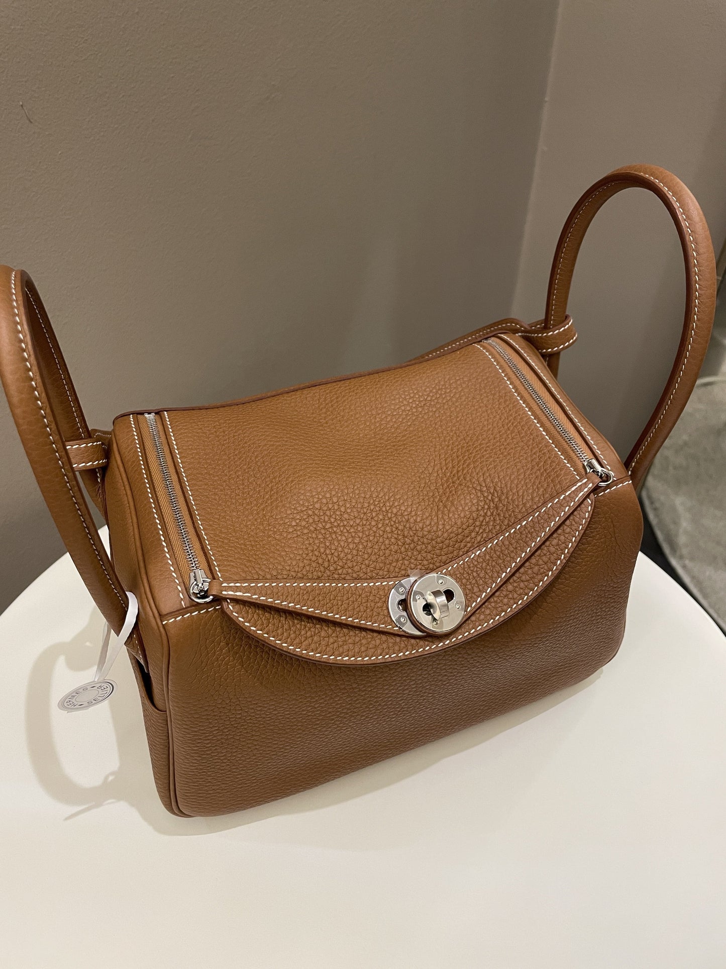 Hermes Lindy 26 Gold Clemence