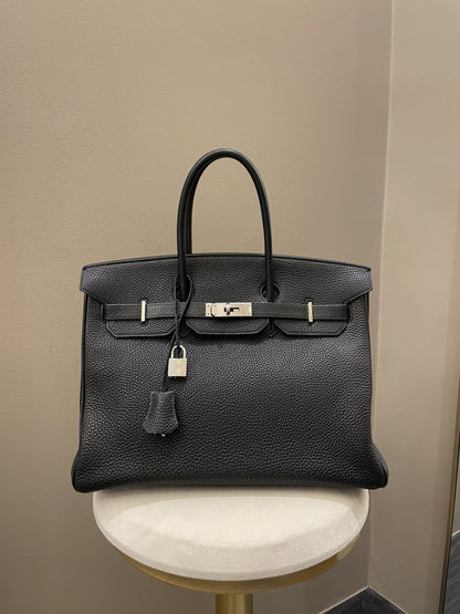 Hermes Birkin 35 Black Togo