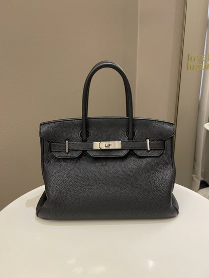 Hermes Birkin 30 Black Togo