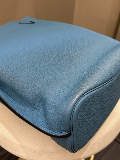 Hermes So Kelly 22 Turquoise Clemence